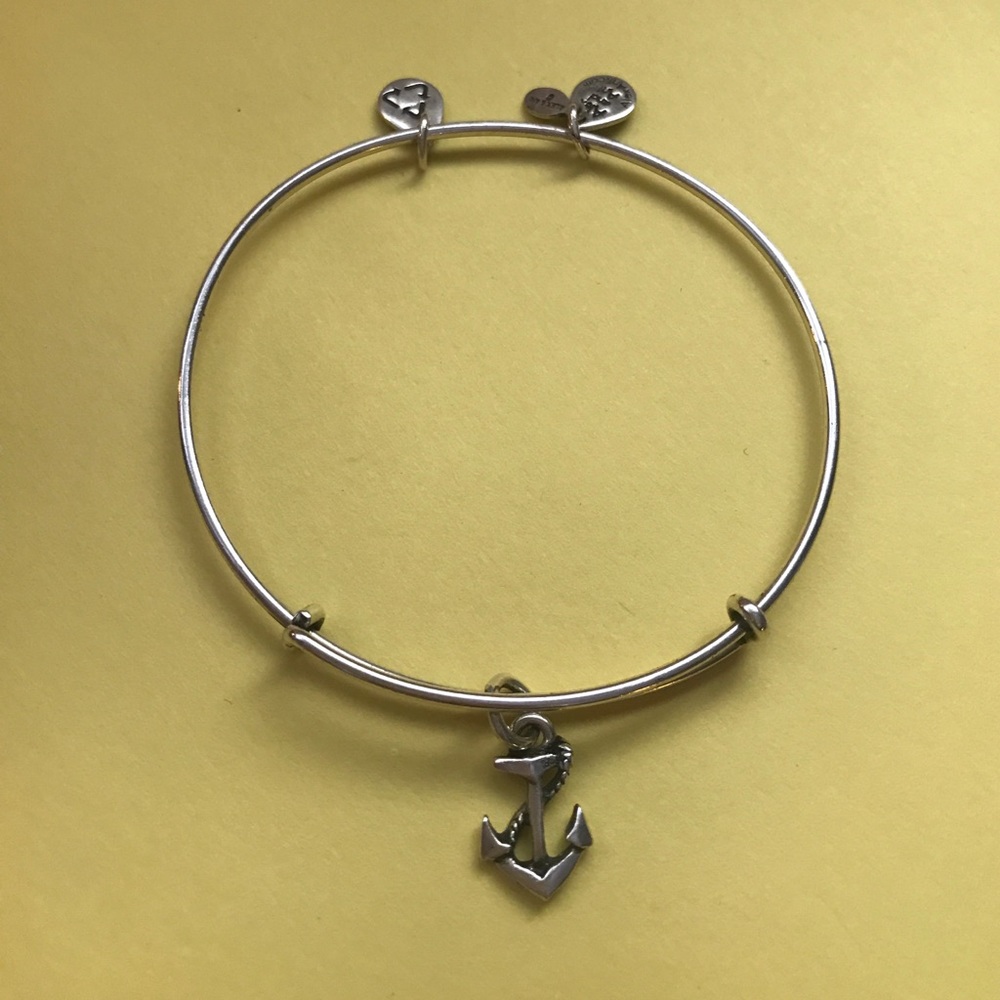 Alex & Ani Anchor Charm Bracelet.
