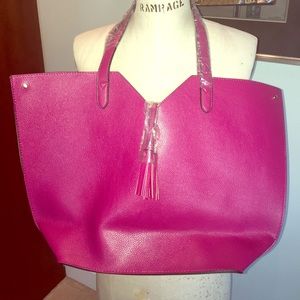 Brand new Neiman Marcus magenta tote