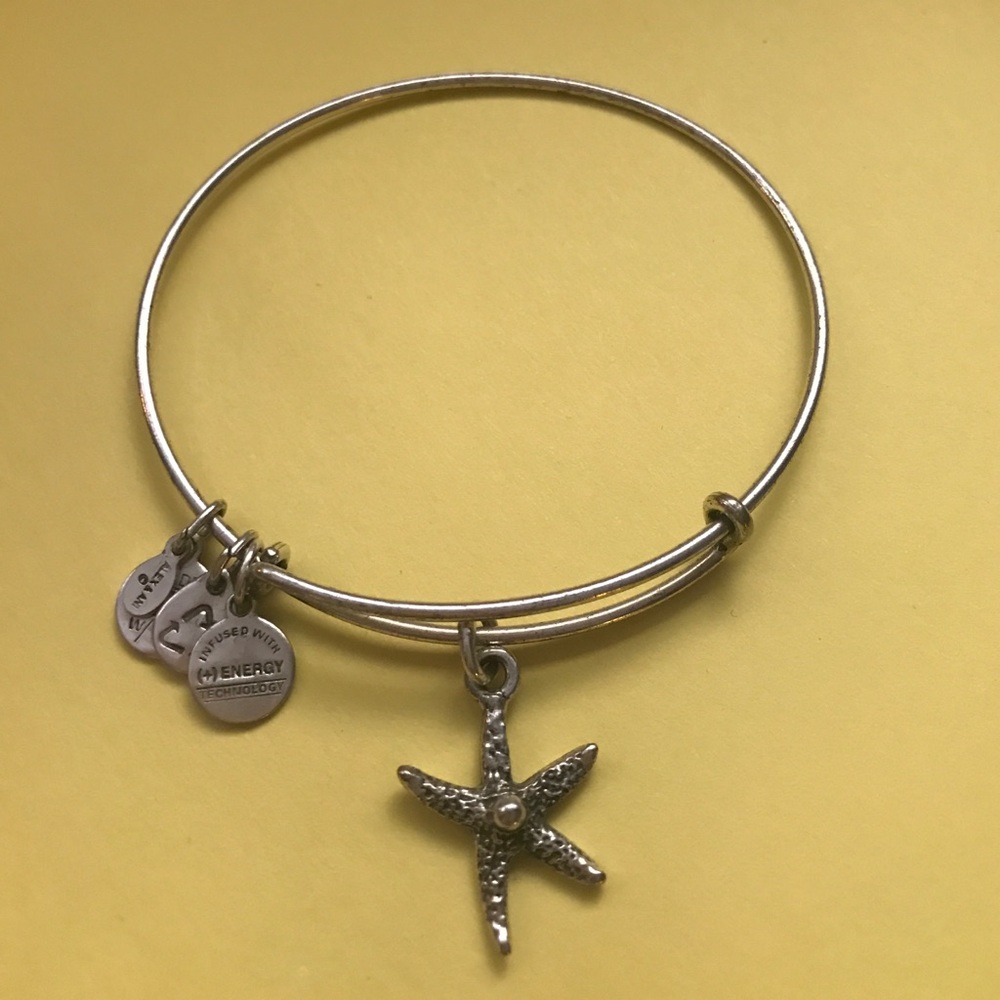 Alex & Ani Starfish Charm Bracelet.