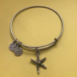 Alex & Ani Starfish Charm Bracelet.