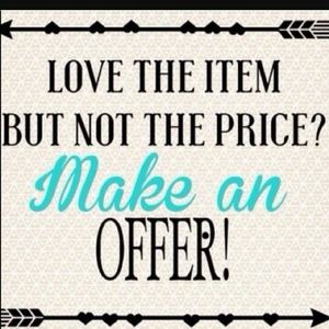 No reasonable offer refused!!