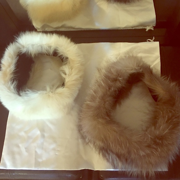 Genuine vintage Fur head muffs. - Picture 1 of 5