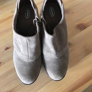 Dr. Scholl's brand wedge booties