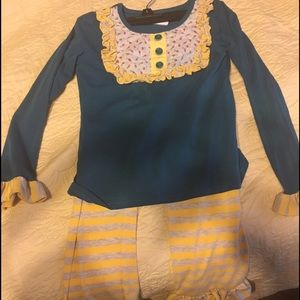 Boutique outfit girls size 8