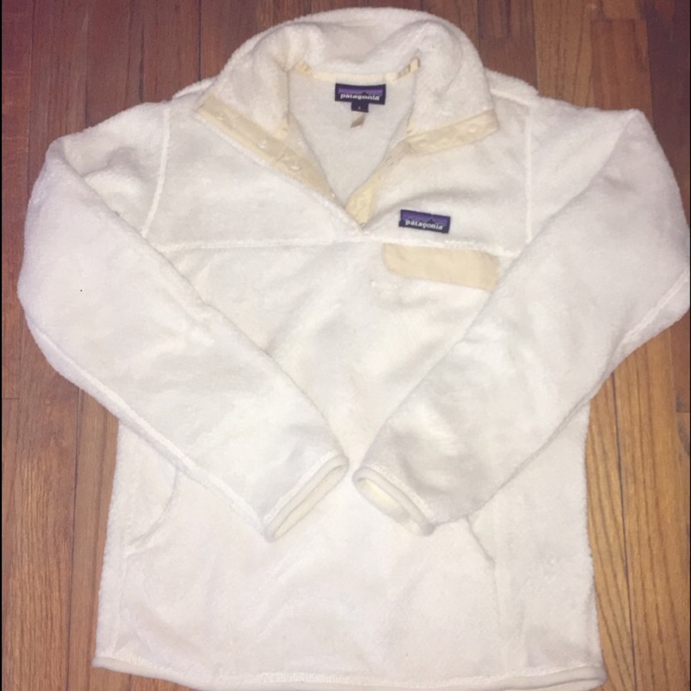 White re-tool Patagonia snap pullover