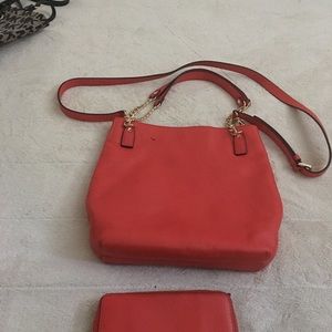 Micheal kors mono bag and wallet