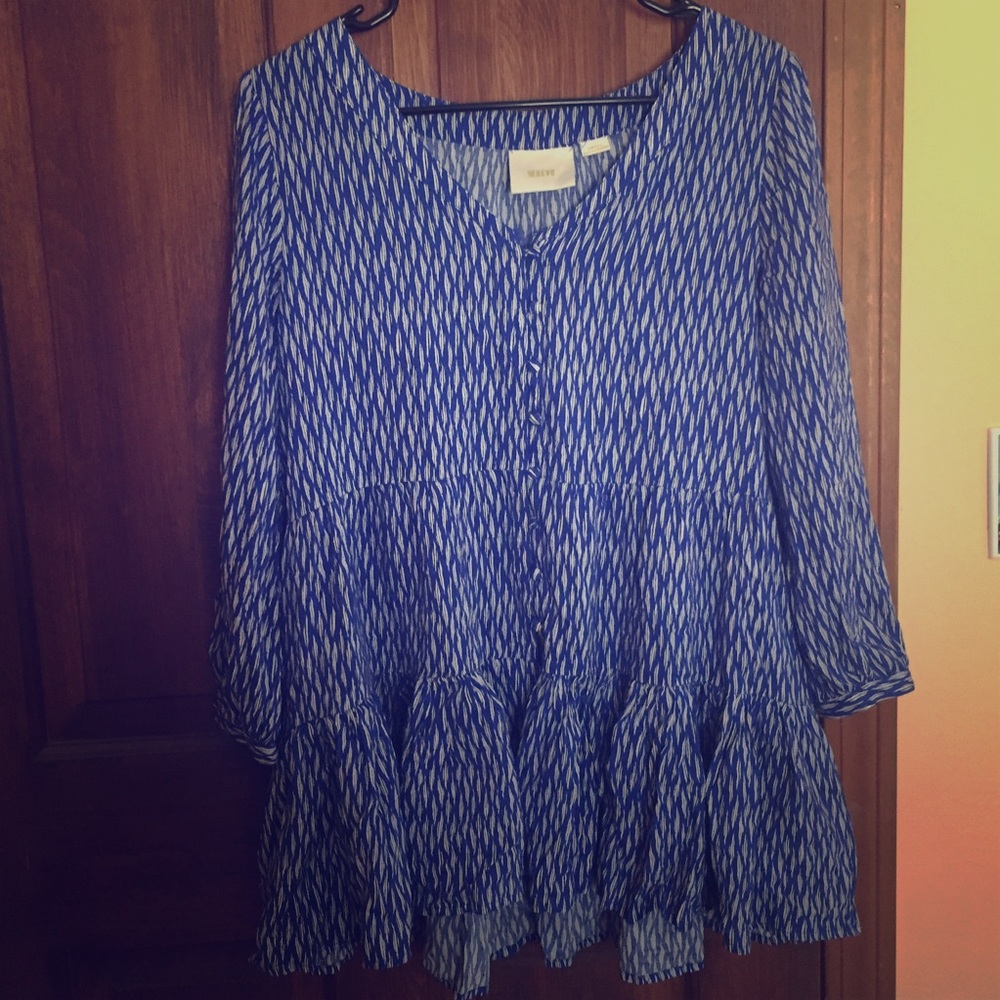 Anthropologie patterned long sleeve