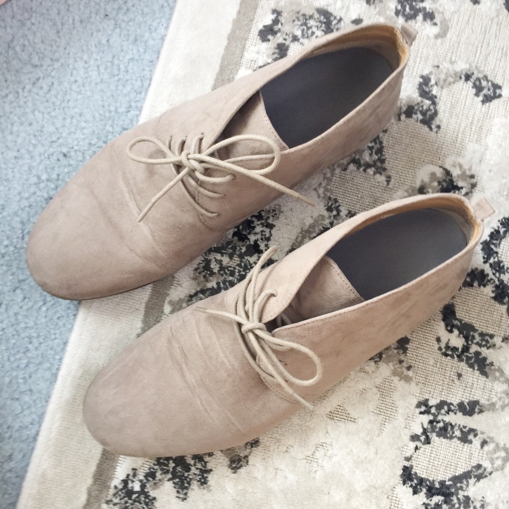 FRANCO SARTO Taupe Oxfords