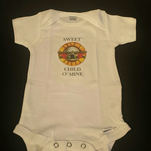 sweet child of mine onesie