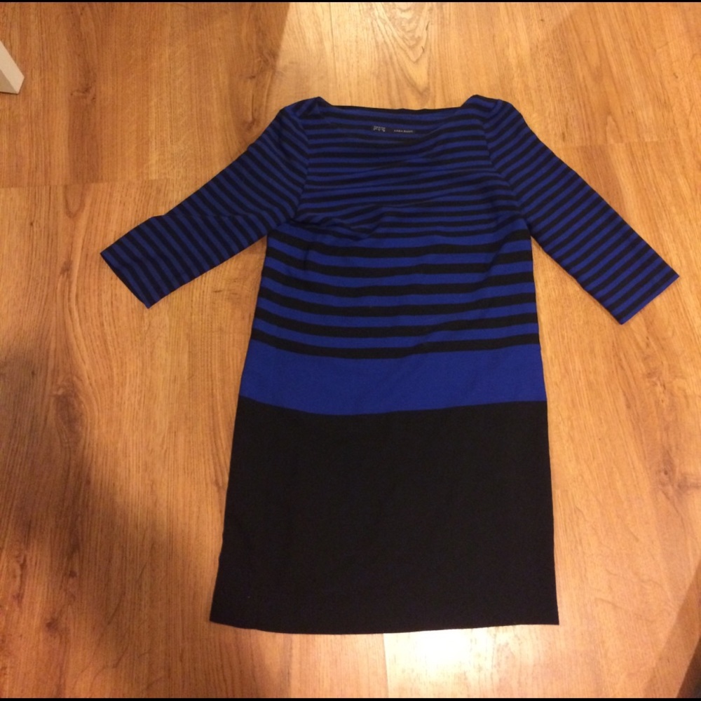 Striped shift dress