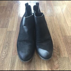 Women's Black Merona Booties size 11