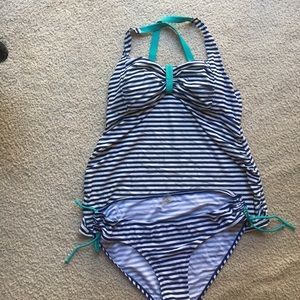 EUC Motherhood Maternity XL Tankini swim