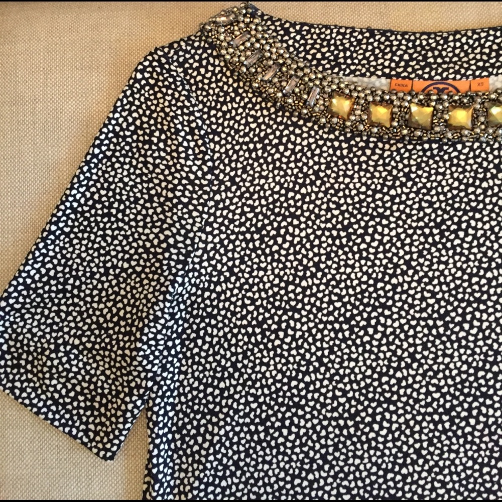 NWOT Tory Burch embellished top