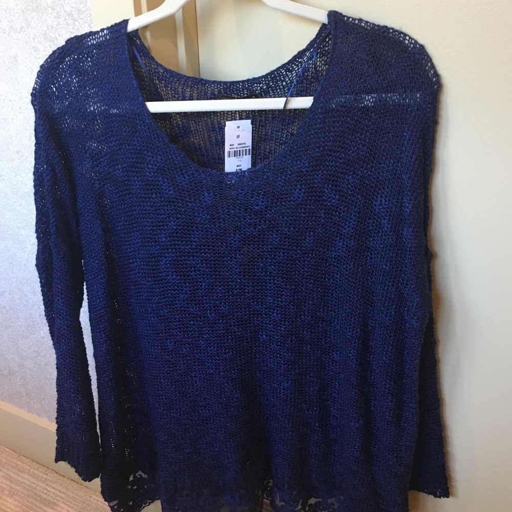 Blue LF sweater