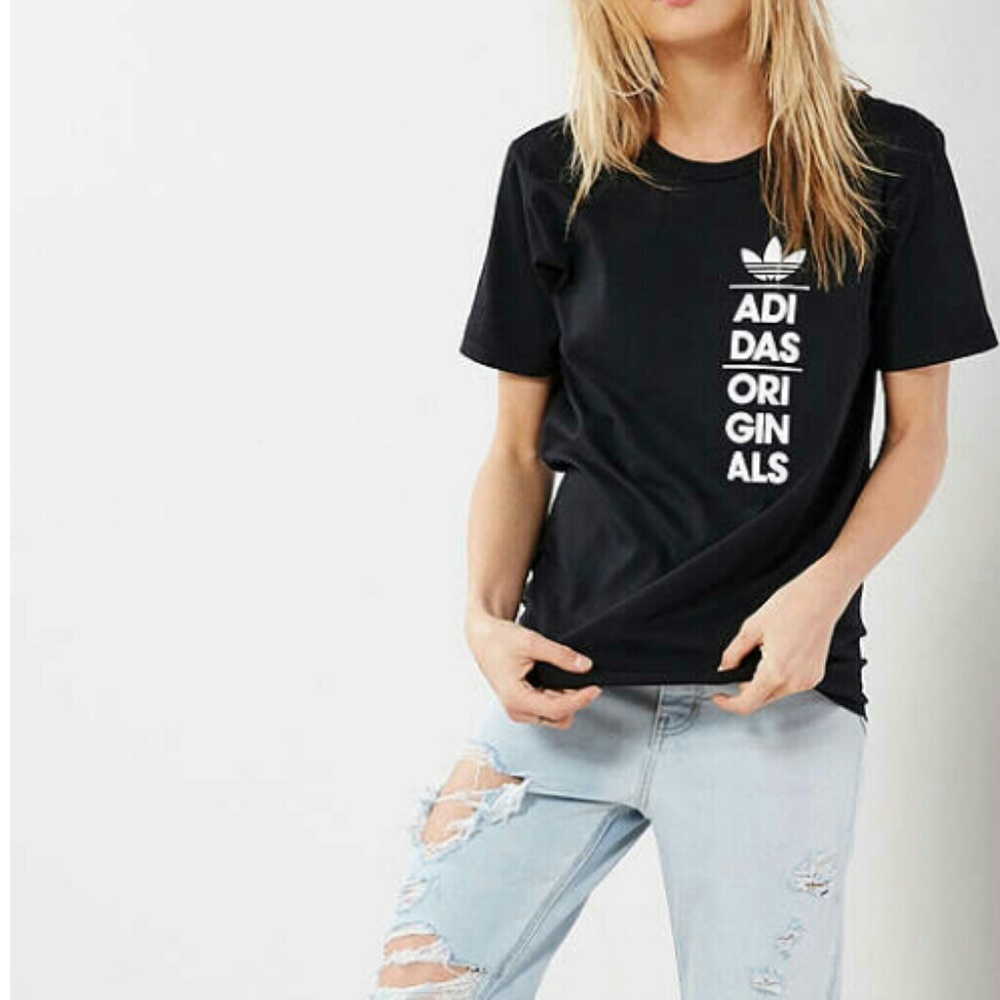 Adidas Originals Boyfriend T Tee Shirt NWT New - Picture 5 of 6