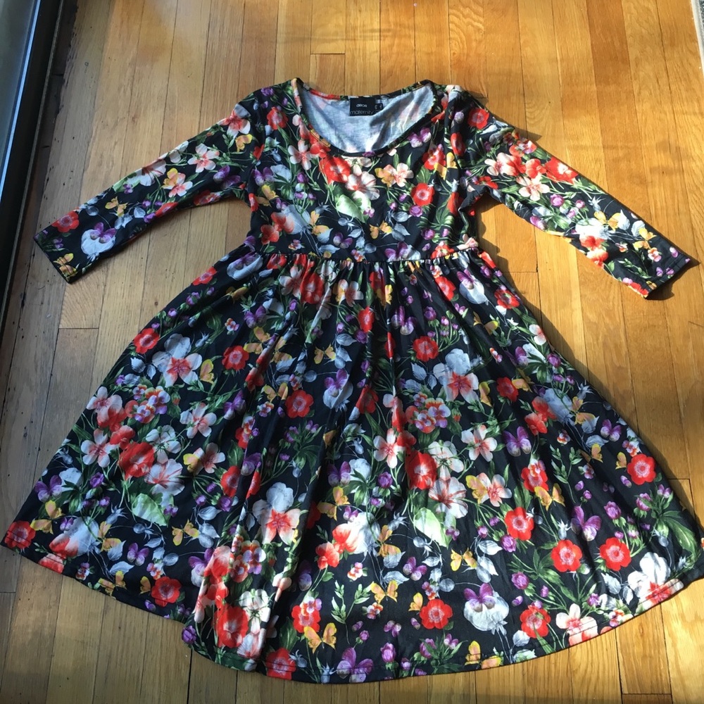 ASOS MATERNITY 3/4 SLEEVE DRESS
