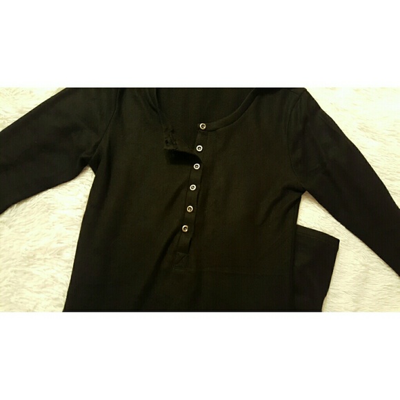 ▪LAST ONE▪"Sneak Peek" Henley Dress NWOT - Picture 5 of 8