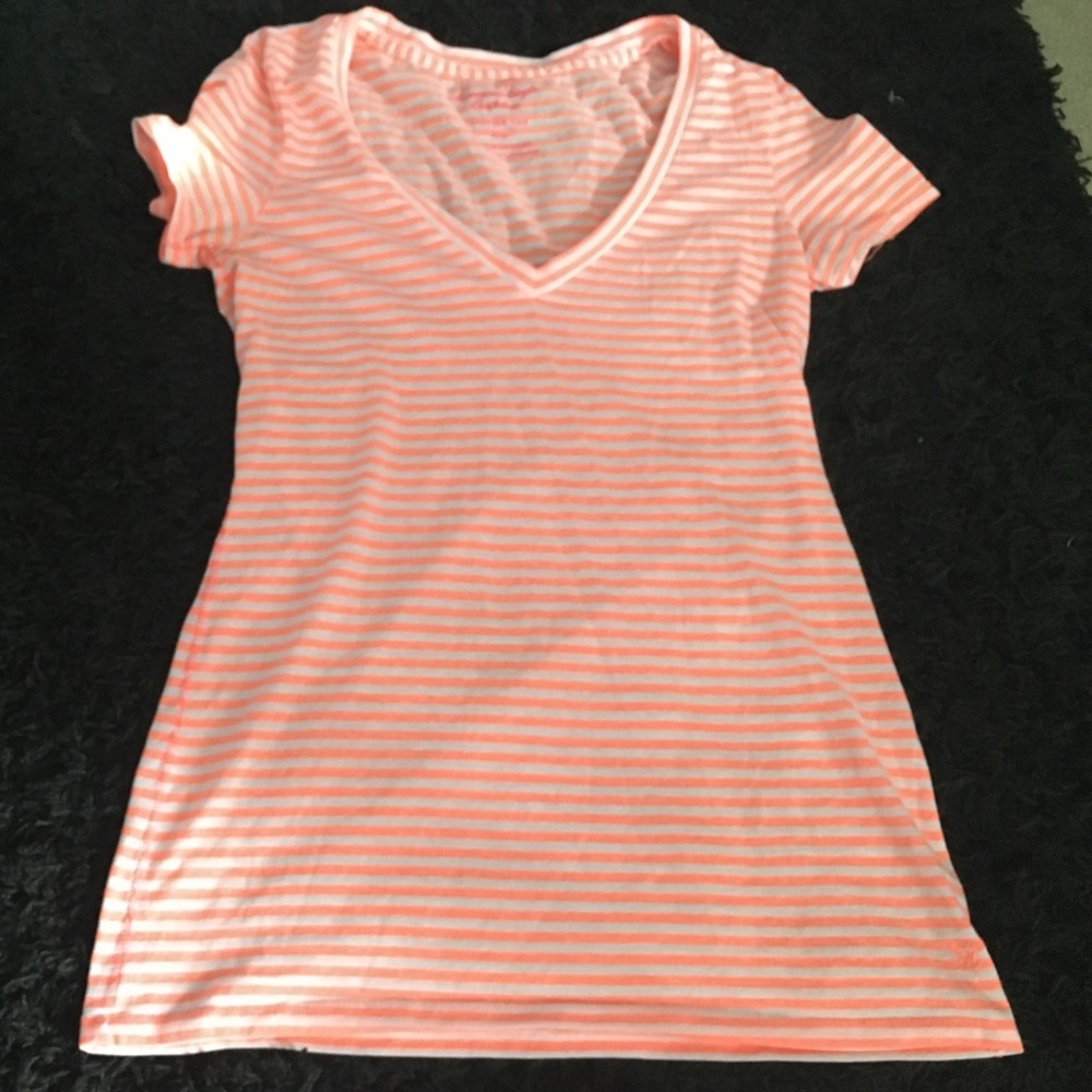 American eagle striped tee