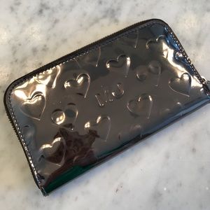 Marc Jacobs Metallic Zipper Wallet