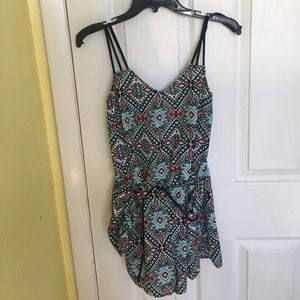 Aztec XS Charlotte Russe Romper