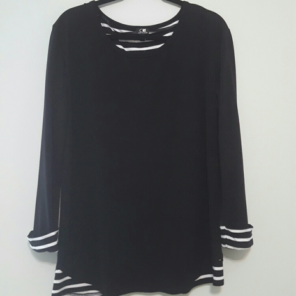 Black and white top