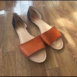 Brown and Black Merona Flats size 11