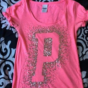 VS PINK bling tee