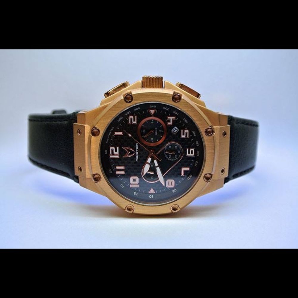 SOLD ~ MENS "MEISTER AMBASSADOR CHRONOGRAPH WATCH