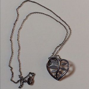 Tiffany and Co. Heart Pendant on a 16 inch Chain