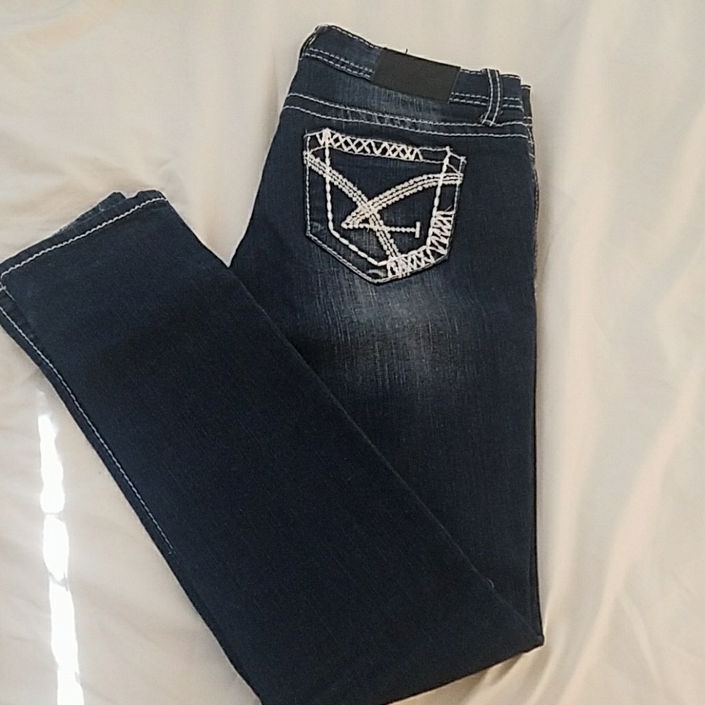 Dark wash jeans