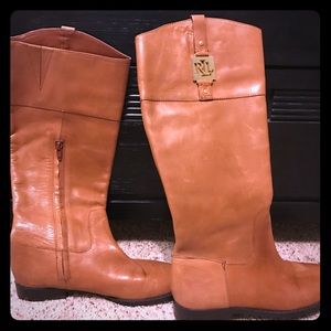 Ralph Lauren Leather riding boots Size 7