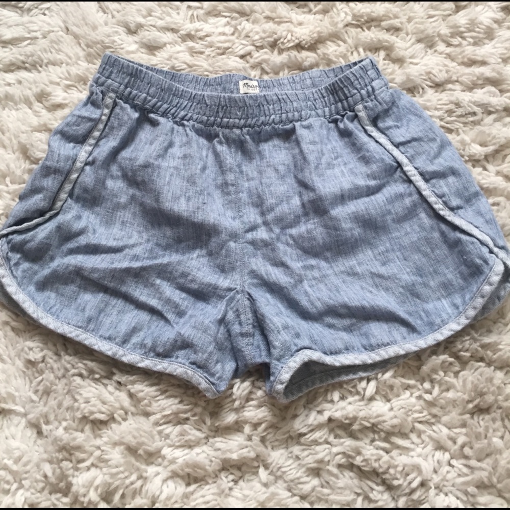 Madewell Chambray Shorts