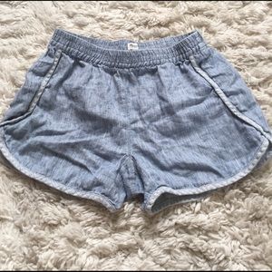 Madewell Chambray Shorts