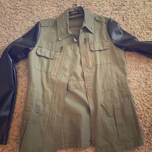Women's green jacket