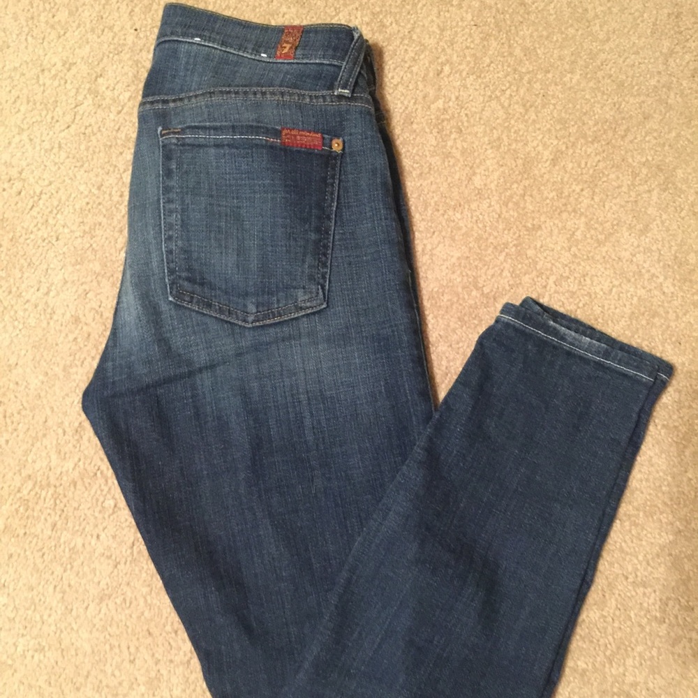 Seven For All Mankind:The Ankle Skinny