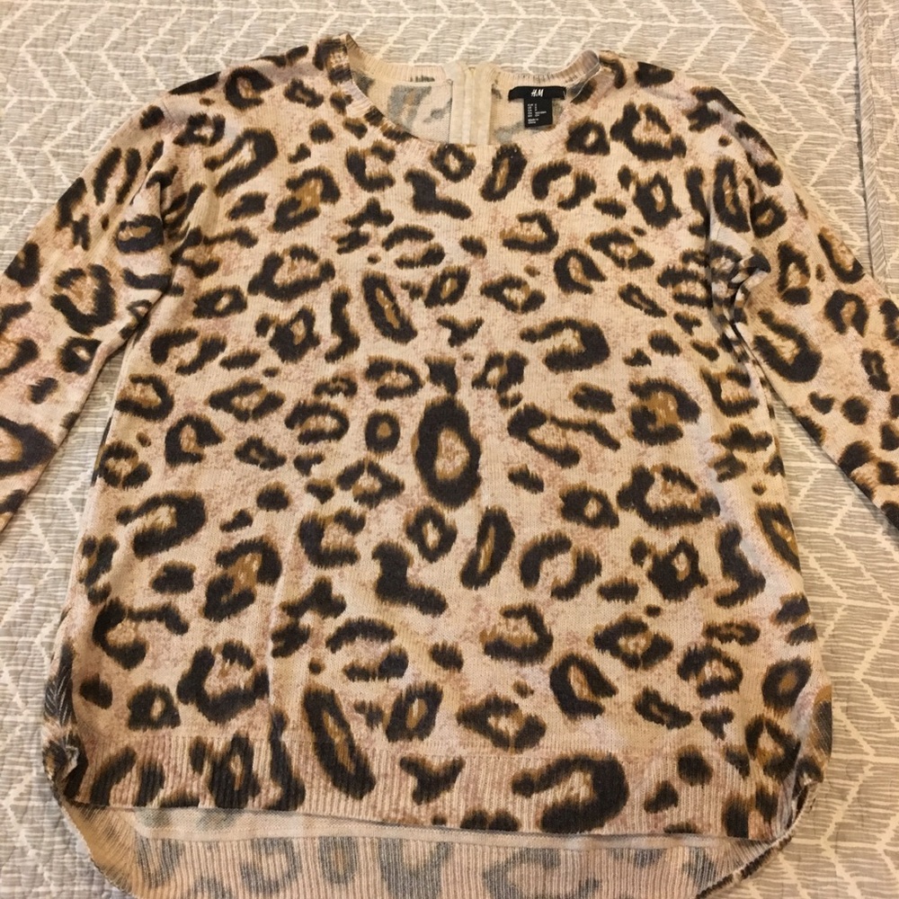 Leopard Print Sweater