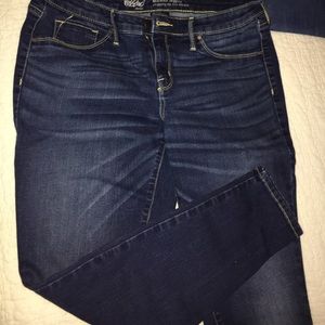 Mossimo mid rise jeggings 12S