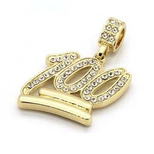 18k Gold Plated Chain And Pendant