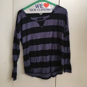 Splendid striped long sleeve T shirt