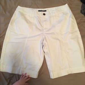 White shorts