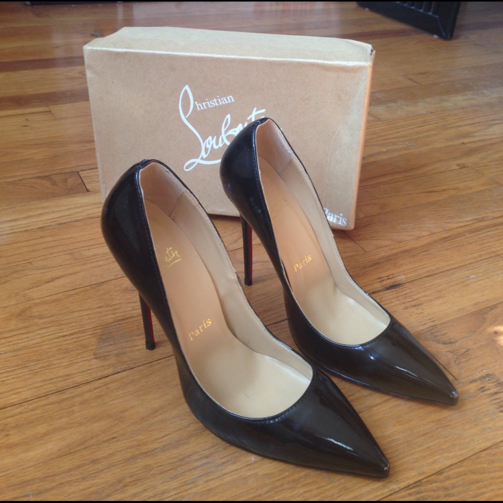 Red Bottom Patent Leather Heels Sz 9