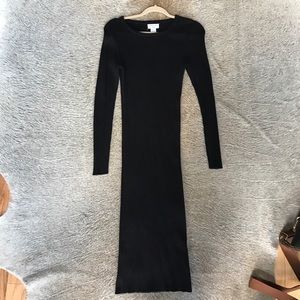 The Staple Black Knit Dress