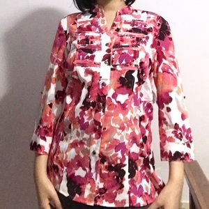 NWT Floral Top