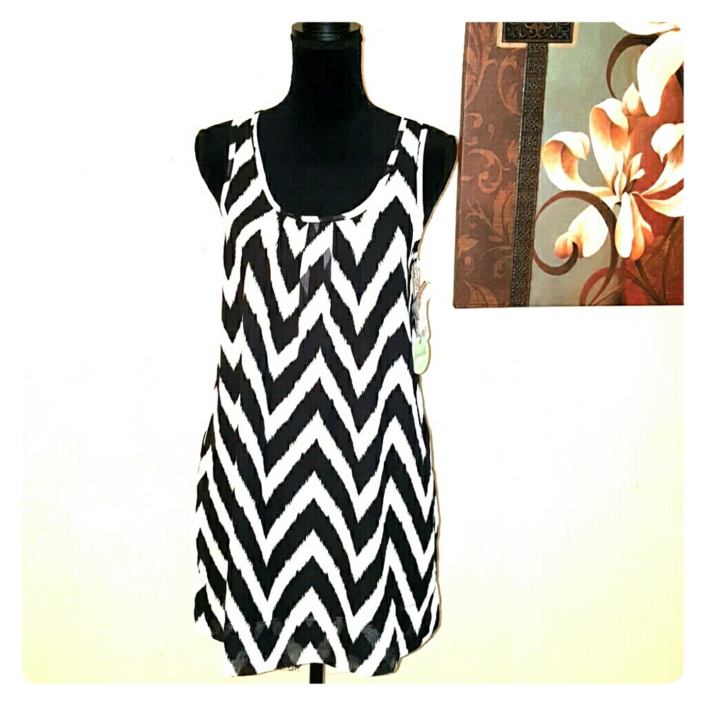 Chevron inspired tunic/top or dress