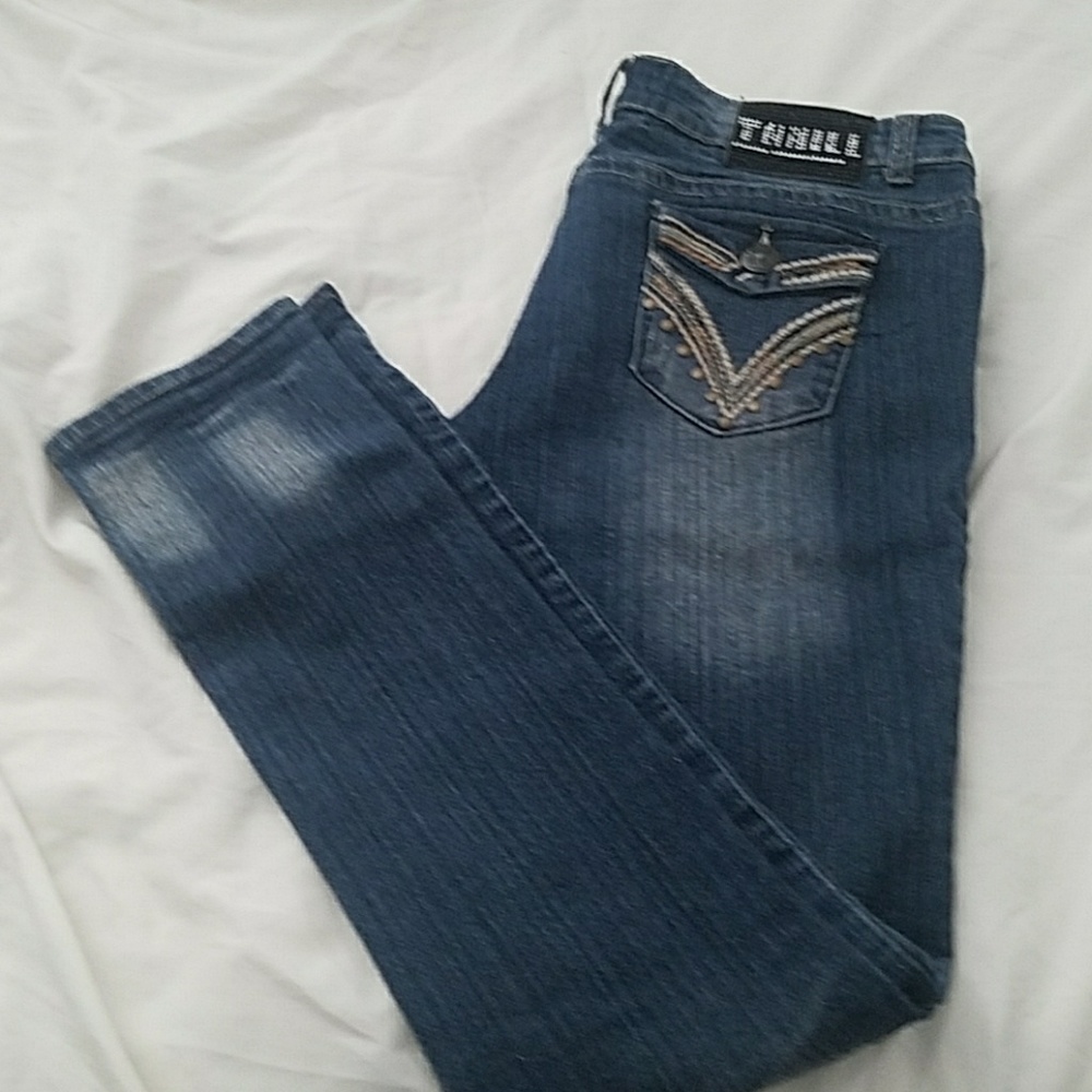 Dark wash jeans