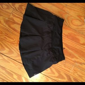 Black Lululemon Tennis Skirt