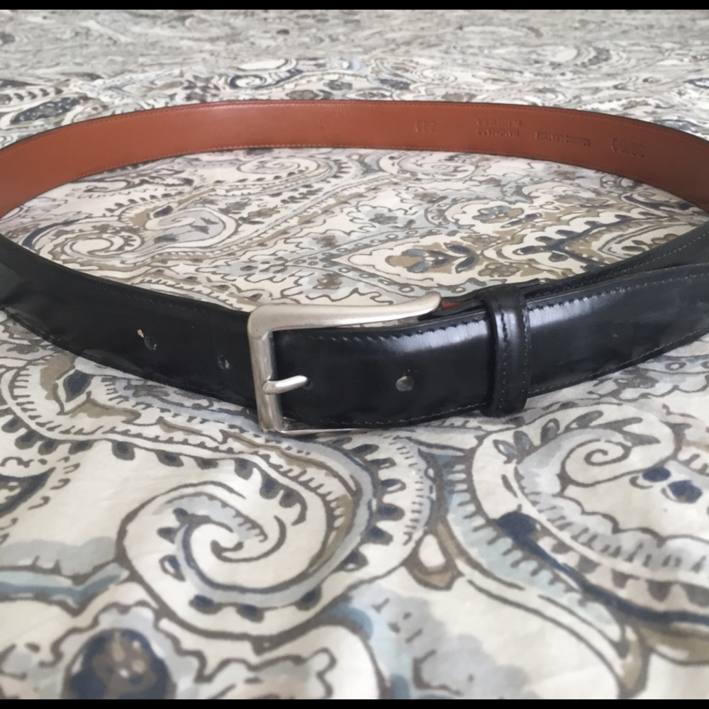 Genuine Leather Black Belt Size 36/90