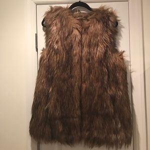 Forever 21 Faux Fur Vest