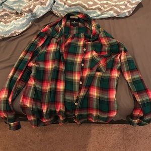 Flannel Long Sleeve Button up