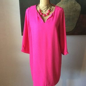 Hot Pink dress by Dalia